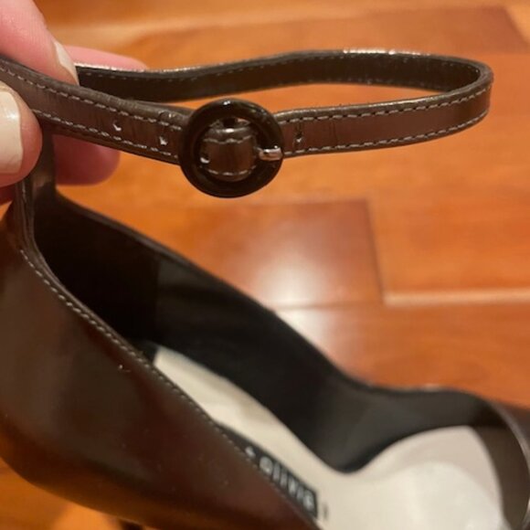 Alice + Olivia Dita Ankle Strap Pump Heel - Women's Size EU37 - Picture 10 of 11